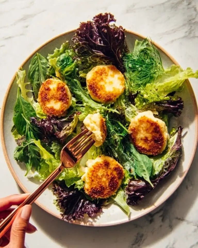 Simple Salad with Goat Cheese and Cranberries Recipe