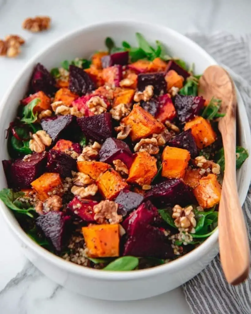 Beet and Sweet Potato Salad Recipe