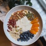 Barley Breakfast Bowl with Greek Yogurt and Nuts Recipe