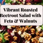 Roasted Beetroot Salad with Feta and Walnuts Recipe