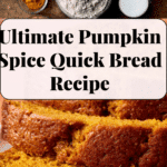 Pumpkin Spice Quick Bread Recipe
