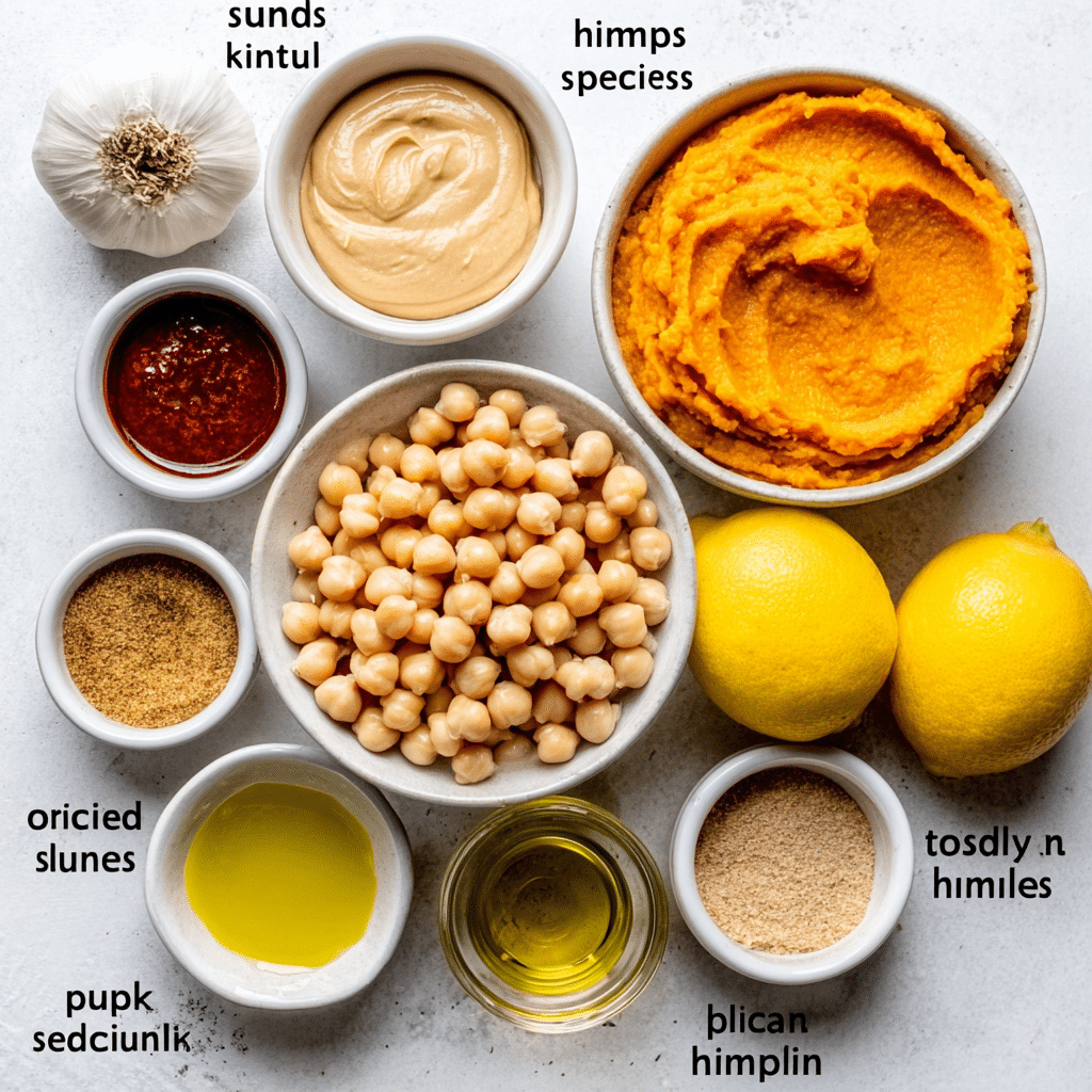 Spiced Pumpkin Hummus Recipe - Recipe Image