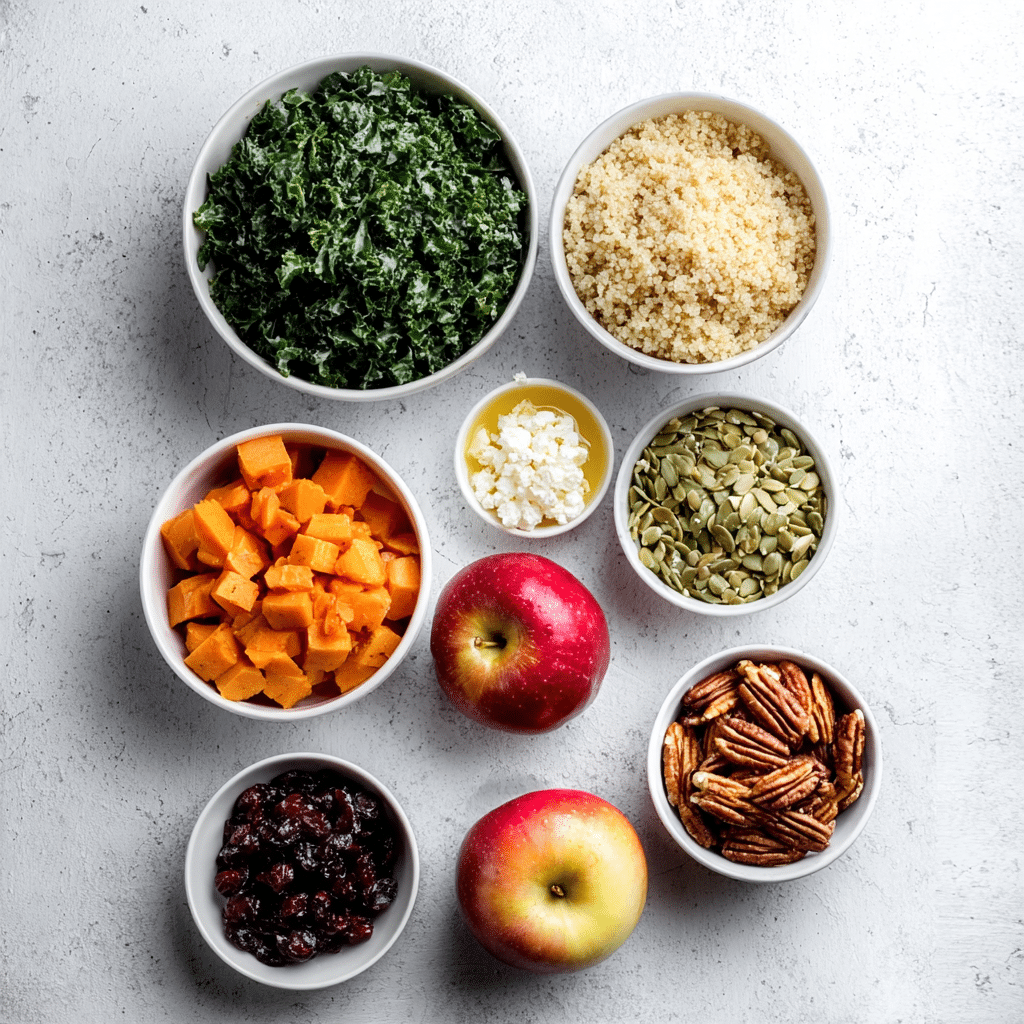 Fall Harvest Salad with Apple Cider Vinaigrette Recipe - Recipe Image