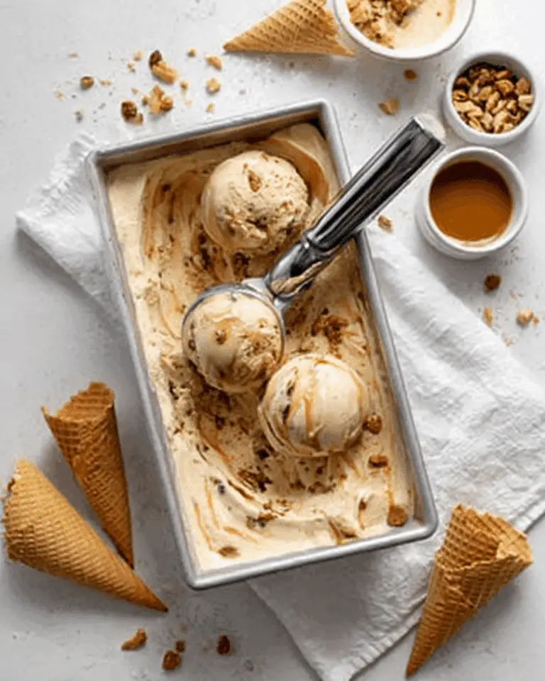 Caramel Apple Butter Ice Cream Recipe