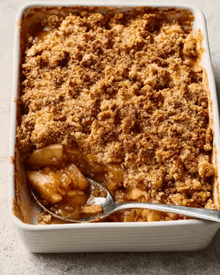 Apple Crisp with Oat Topping Recipe