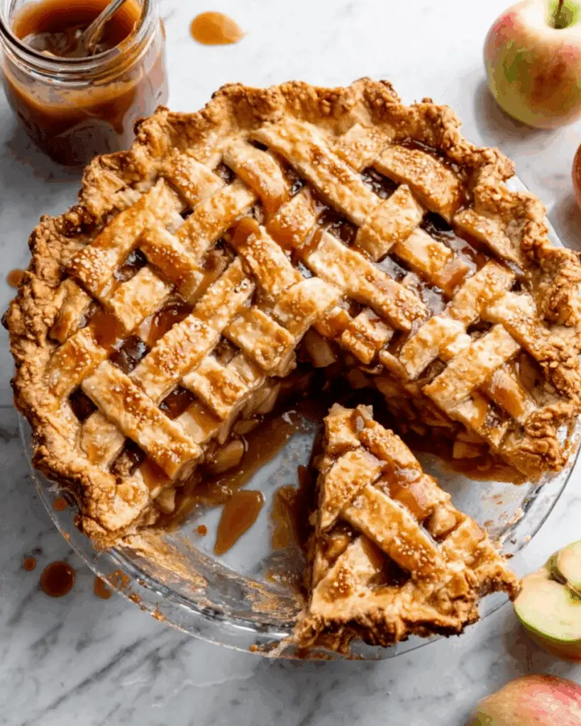 Salted Caramel Apple Pie Recipe