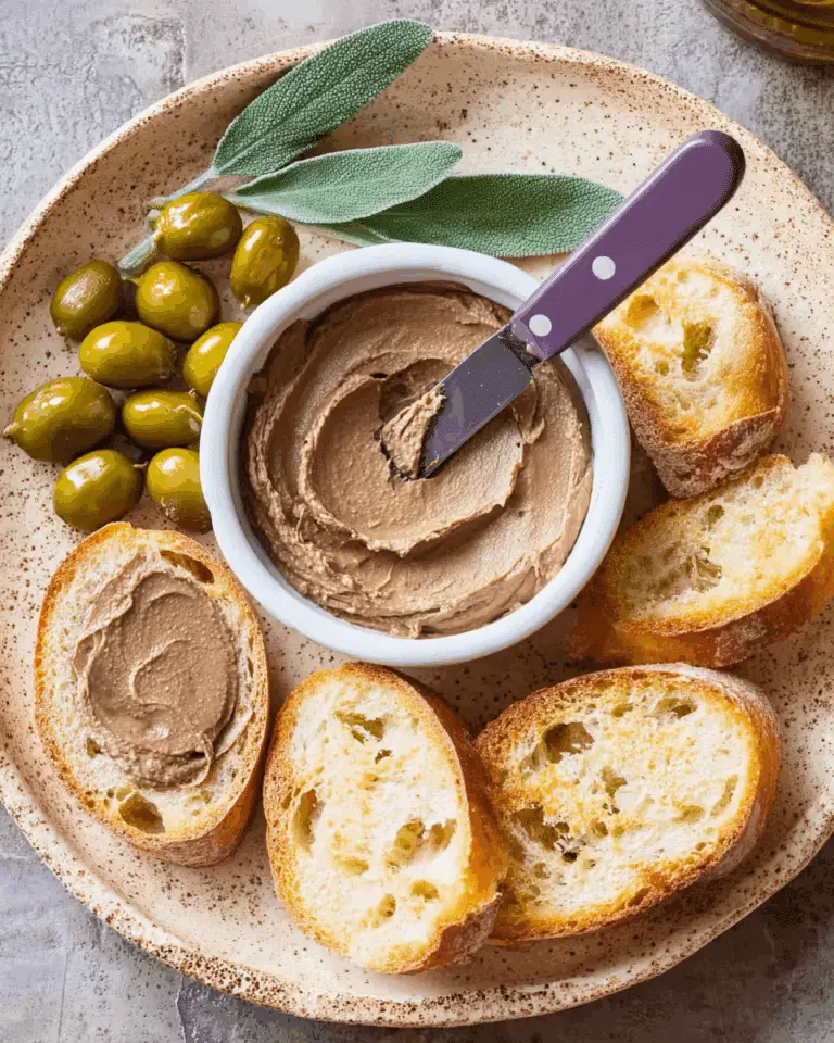 Chicken Liver Pâté with Truffle Recipe
