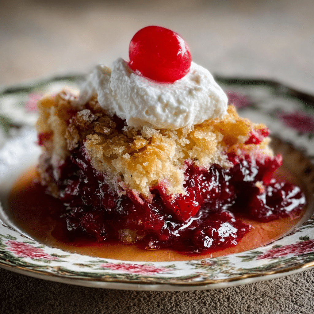 Spiced Cranberry Cobbler Recipe - Recipe Image
