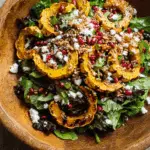 Delicata Squash Salad with Tahini Dressing Recipe