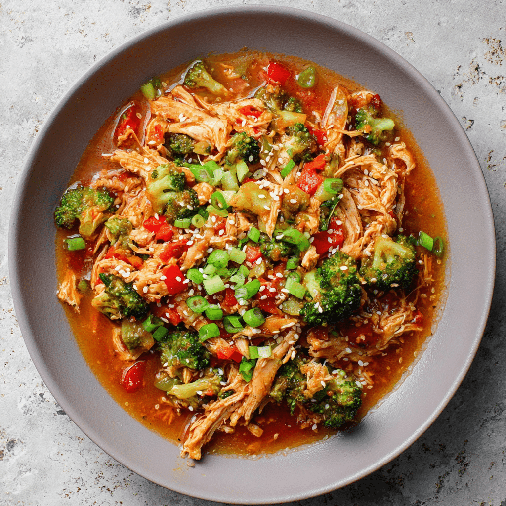 General Tso’s Chicken Soup Recipe - Recipe Image
