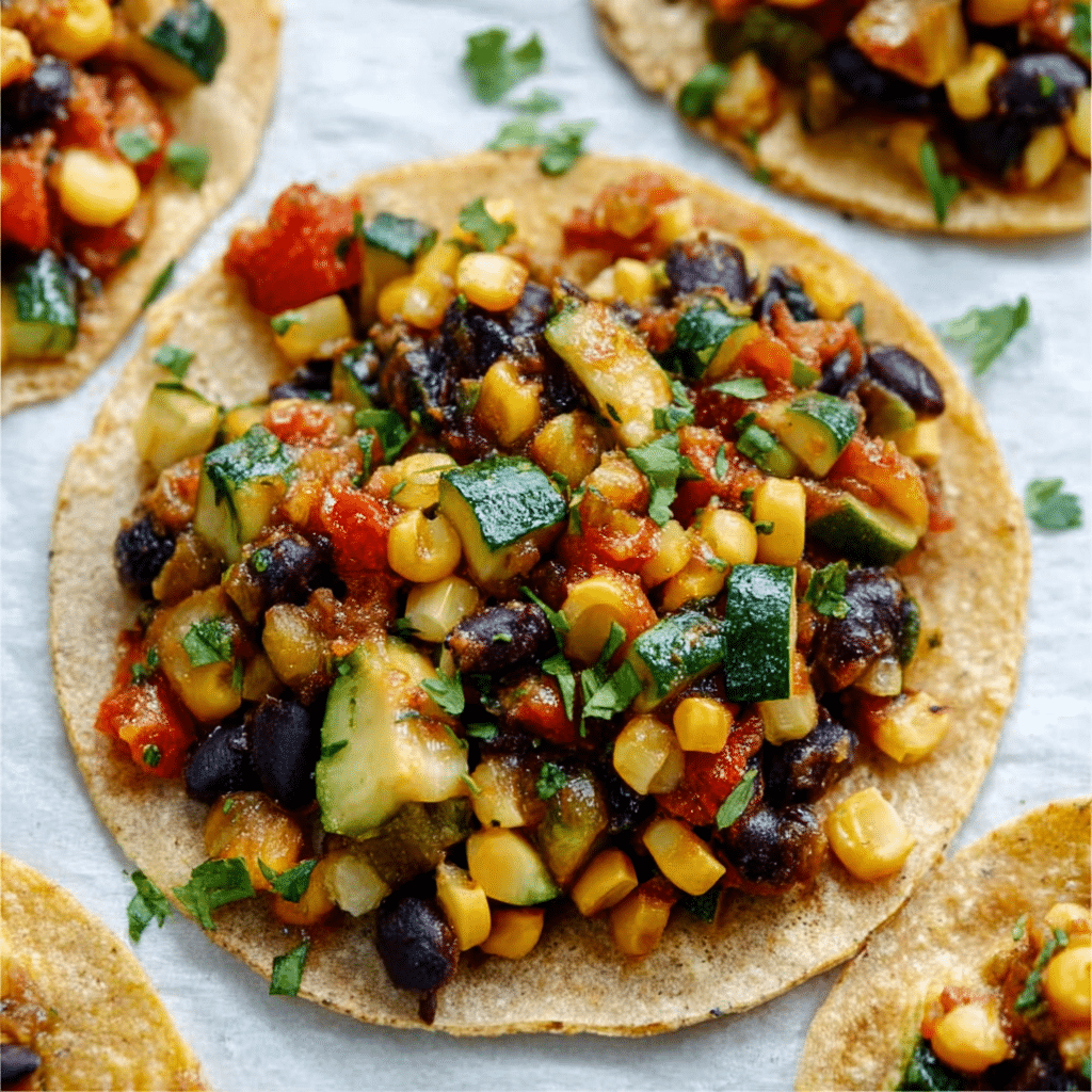 Pumpkin and Black Bean Tacos Recipe - Recipe Image