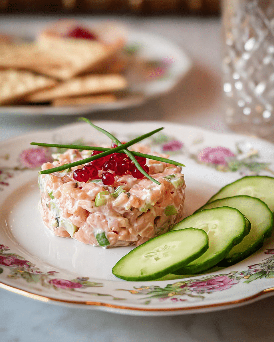 Smoked Salmon Tartare Recipe