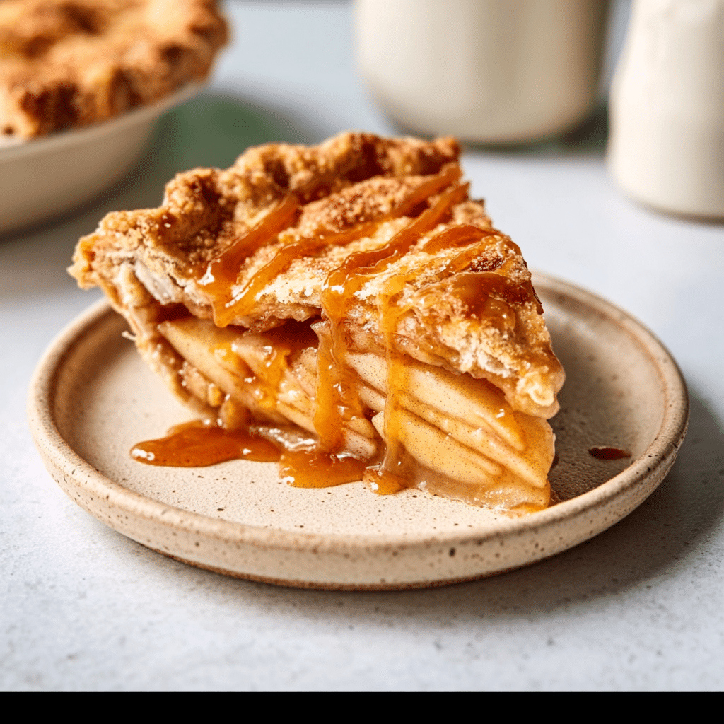 Salted Caramel Apple Pie Recipe - Recipe Image