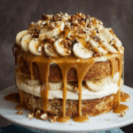 Caramel Banana Cake Recipe