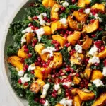 Vegan Fall Harvest Salad with Kale and Pumpkin Recipe