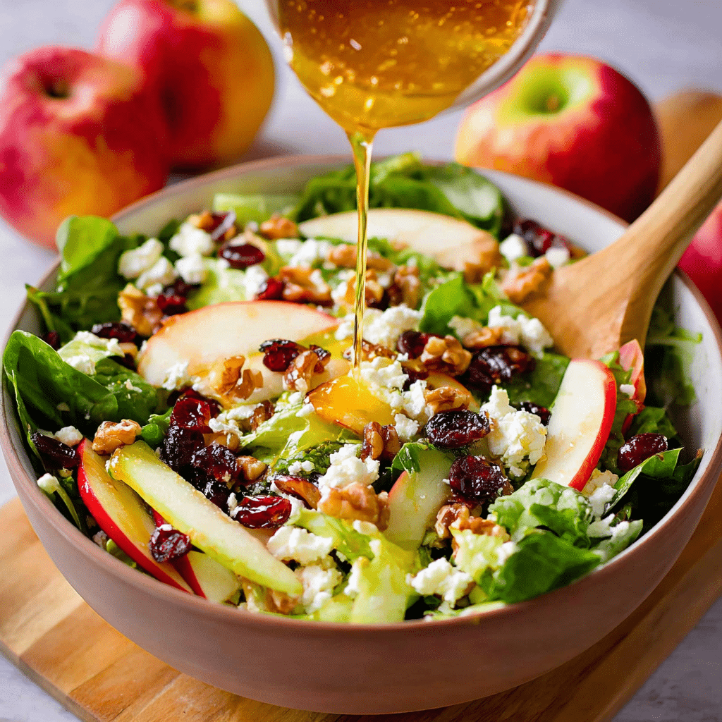 Blue Cheese Apple Walnut Salad Recipe - Recipe Image