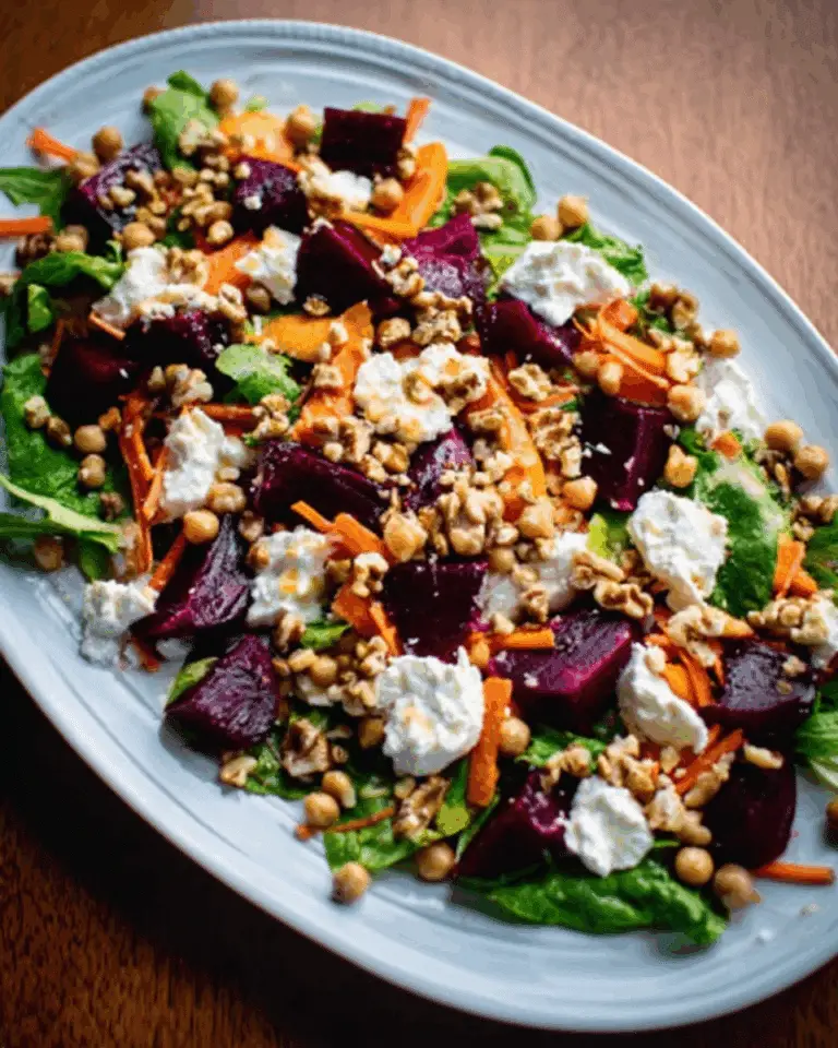 Beetroot and Chickpea Salad Recipe