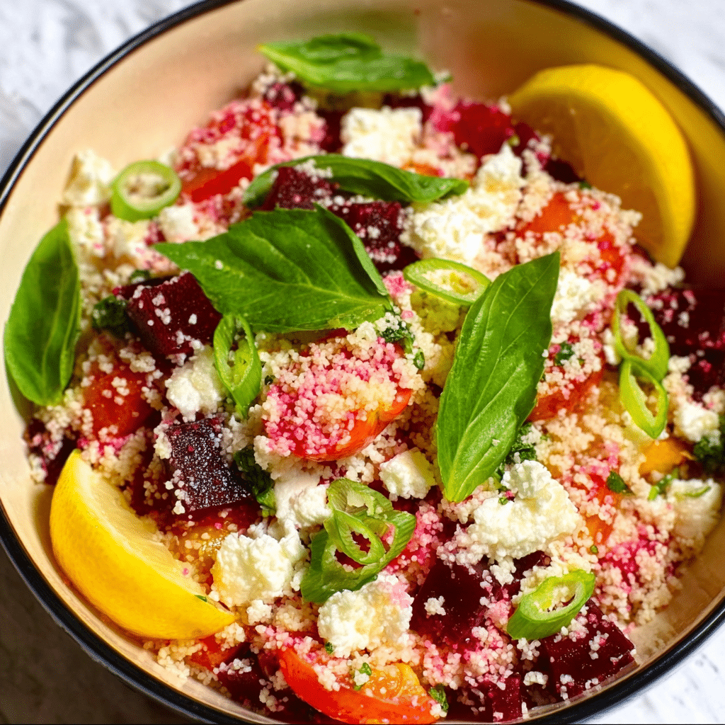 Beetroot Couscous Salad Recipe - Recipe Image