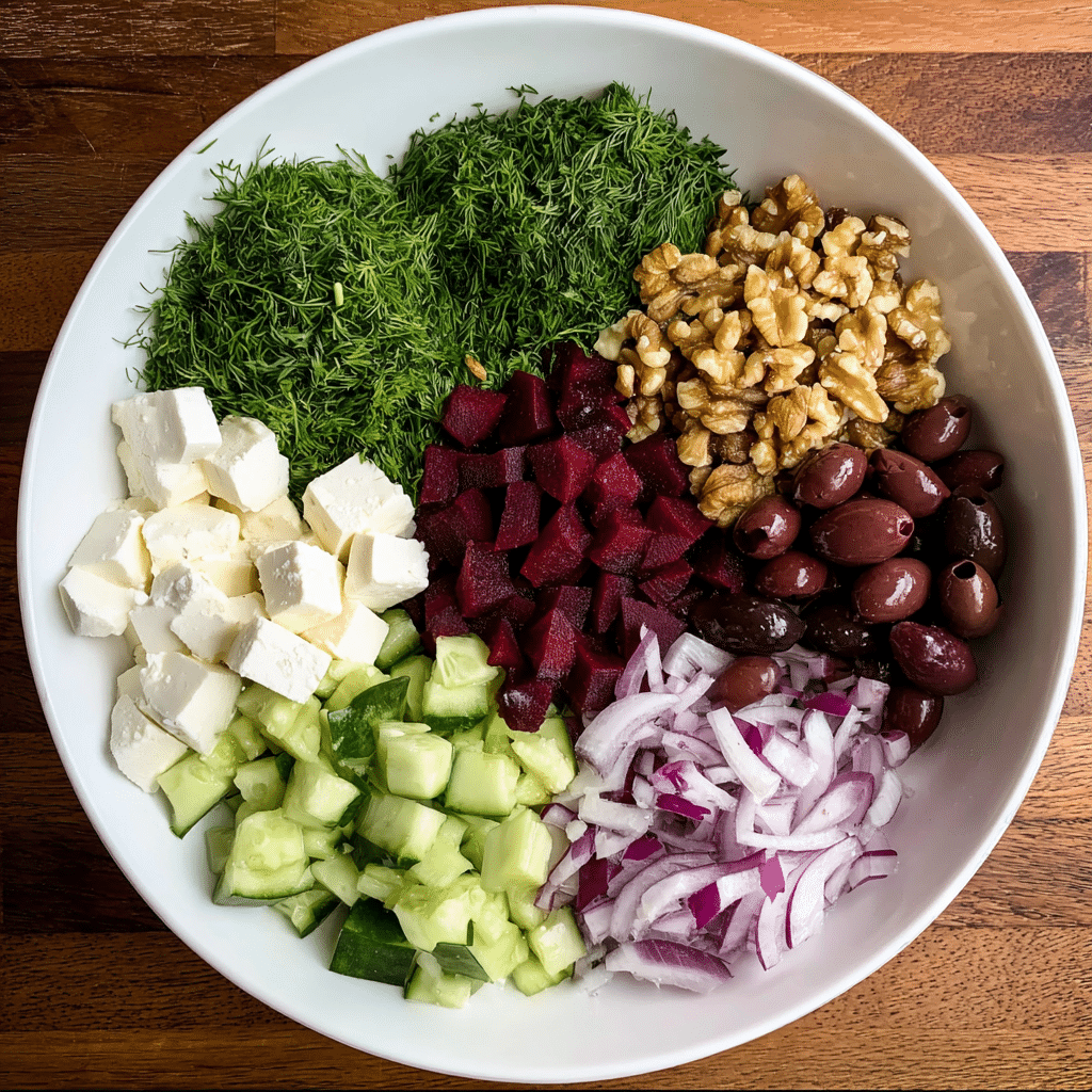Beetroot and Chickpea Salad Recipe - Recipe Image