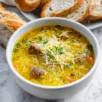 Chicken Meatball Noodle Soup Recipe