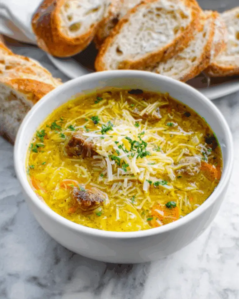 Chicken Meatball Noodle Soup Recipe
