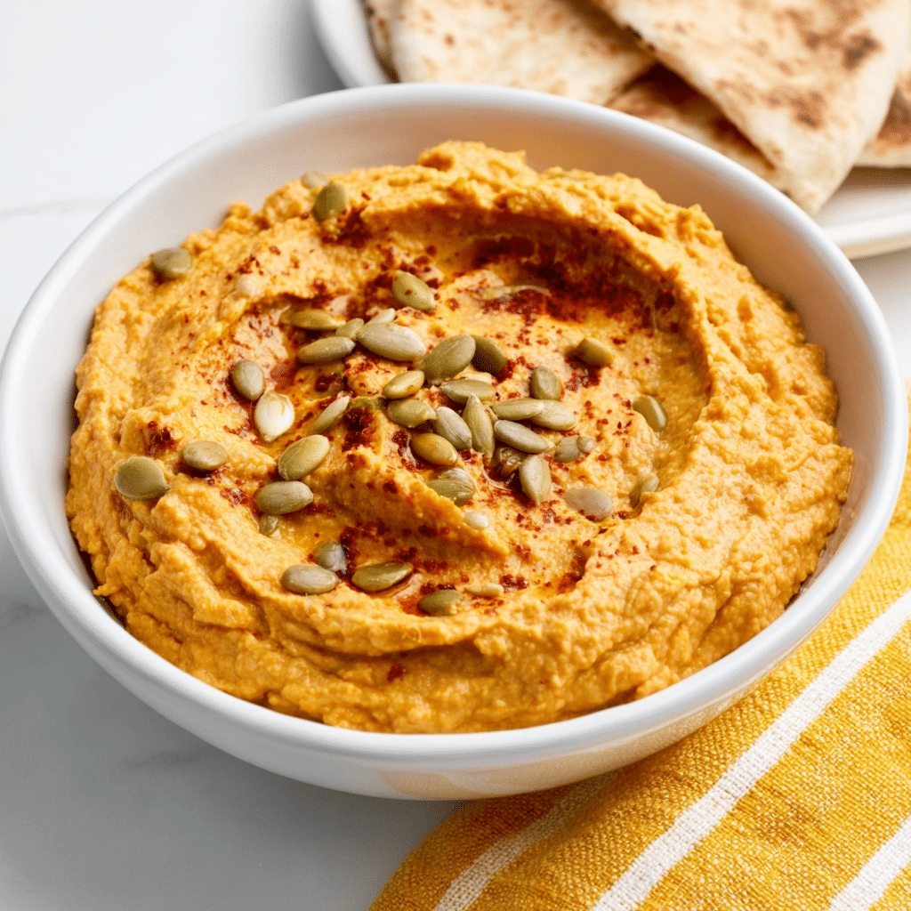 Spiced Pumpkin Hummus Recipe - Recipe Image