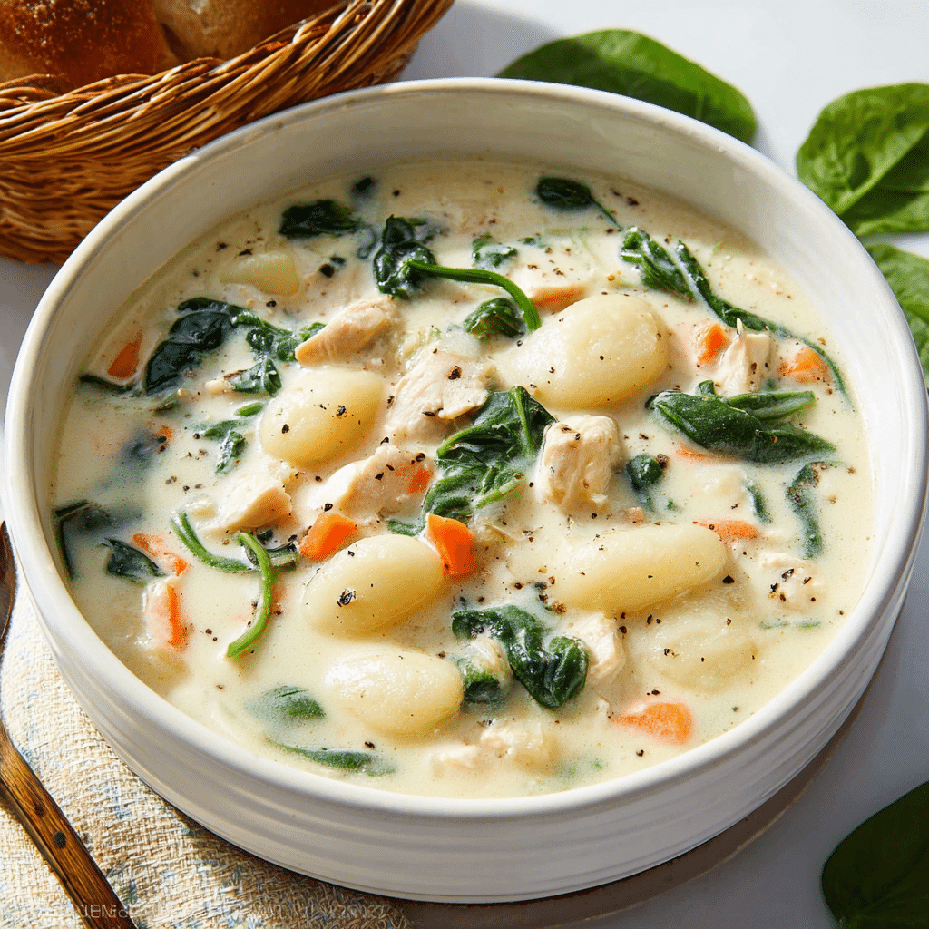 Chicken Gnocchi Soup Recipe - Recipe Image