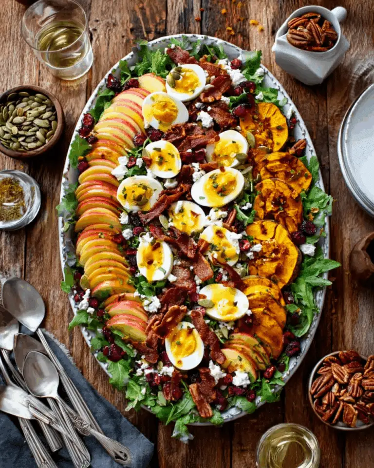 Fall Harvest Salad with Apple Cider Vinaigrette Recipe