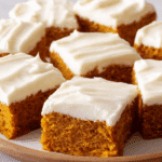 Pumpkin Bars with Cream Cheese Frosting Recipe