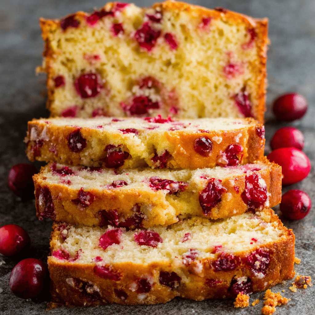 Cranberry Bread Recipe - Recipe Image