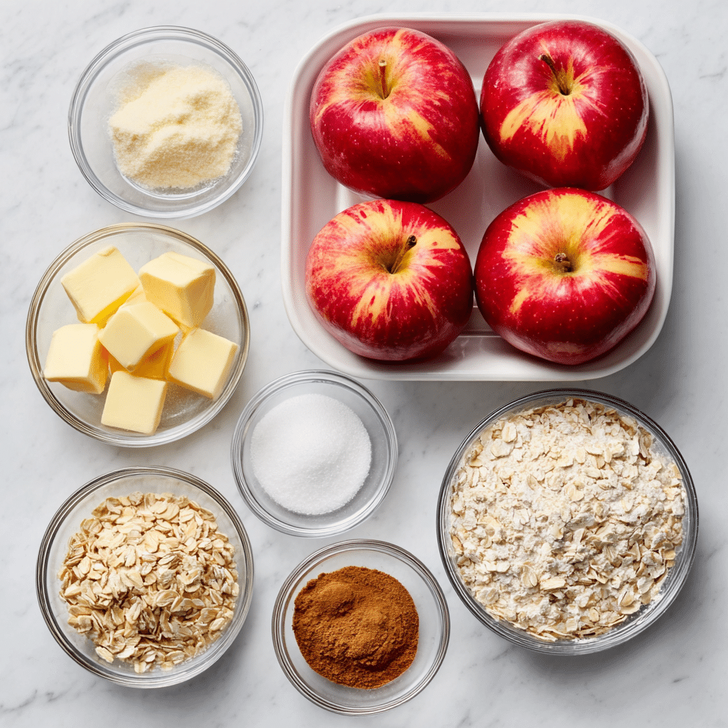Apple Crisp with Oat Topping Recipe - Recipe Image