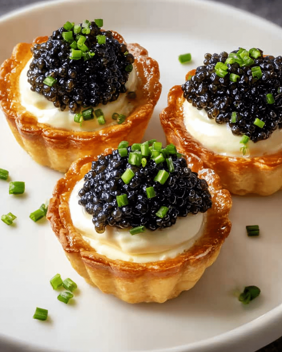 Caviar and Crème Fraîche Recipe