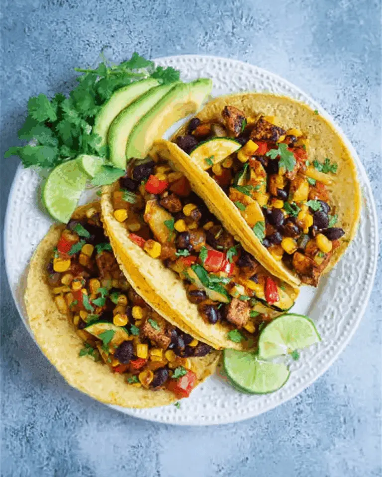 Pumpkin and Black Bean Tacos Recipe