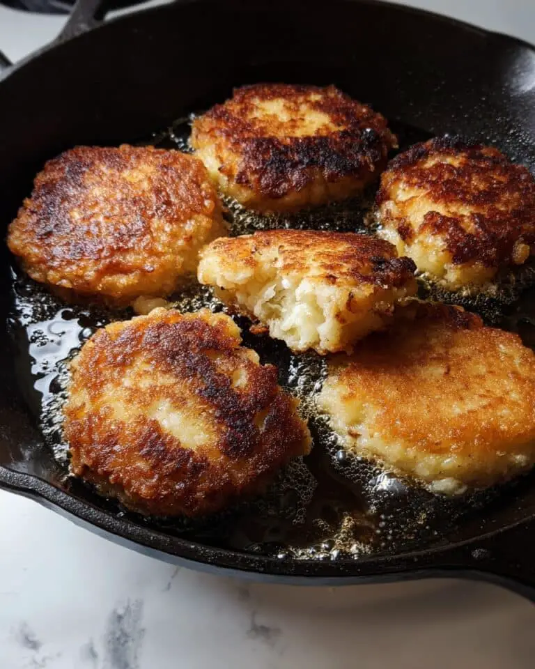 Leftover Mashed Potato Cakes Recipe