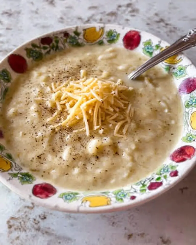 Easy Cauliflower Chicken Soup Recipe