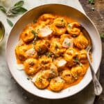 Creamy Pumpkin Tortellini with Sage and Parmesan Recipe