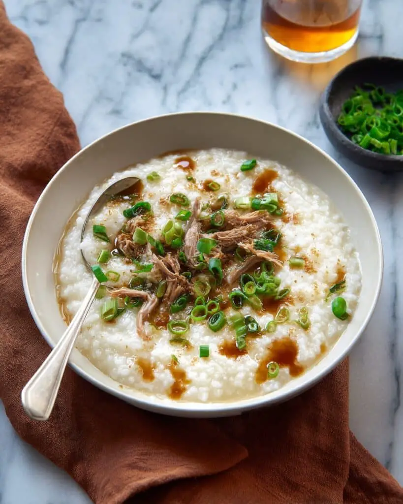 Chicken and Ginger Congee Recipe