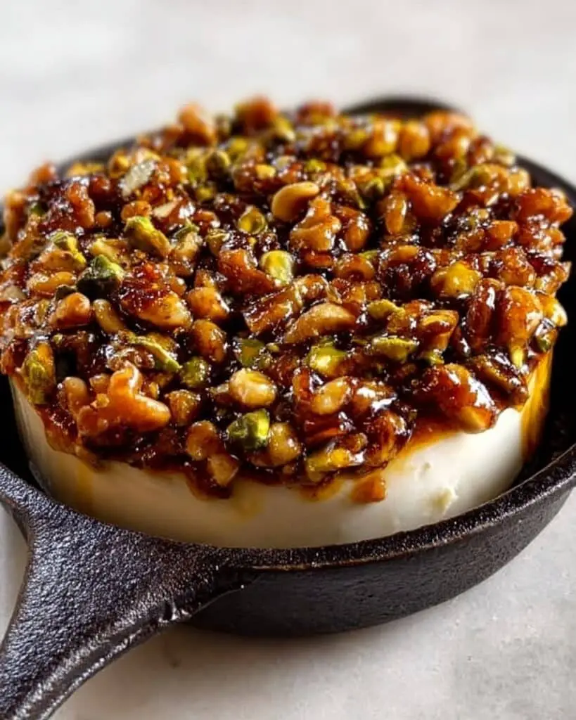 Baked Brie with Honey and Nuts Recipe