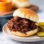 Tangy BBQ Pulled Beef Sandwiches Recipe
