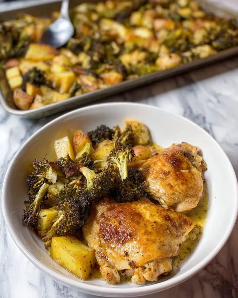 Chicken and Acorn Squash Sheet Pan Dinner Recipe