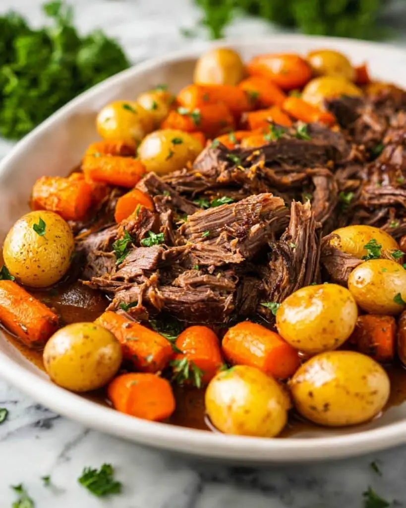 Easy Crock Pot Beef Roast Recipe