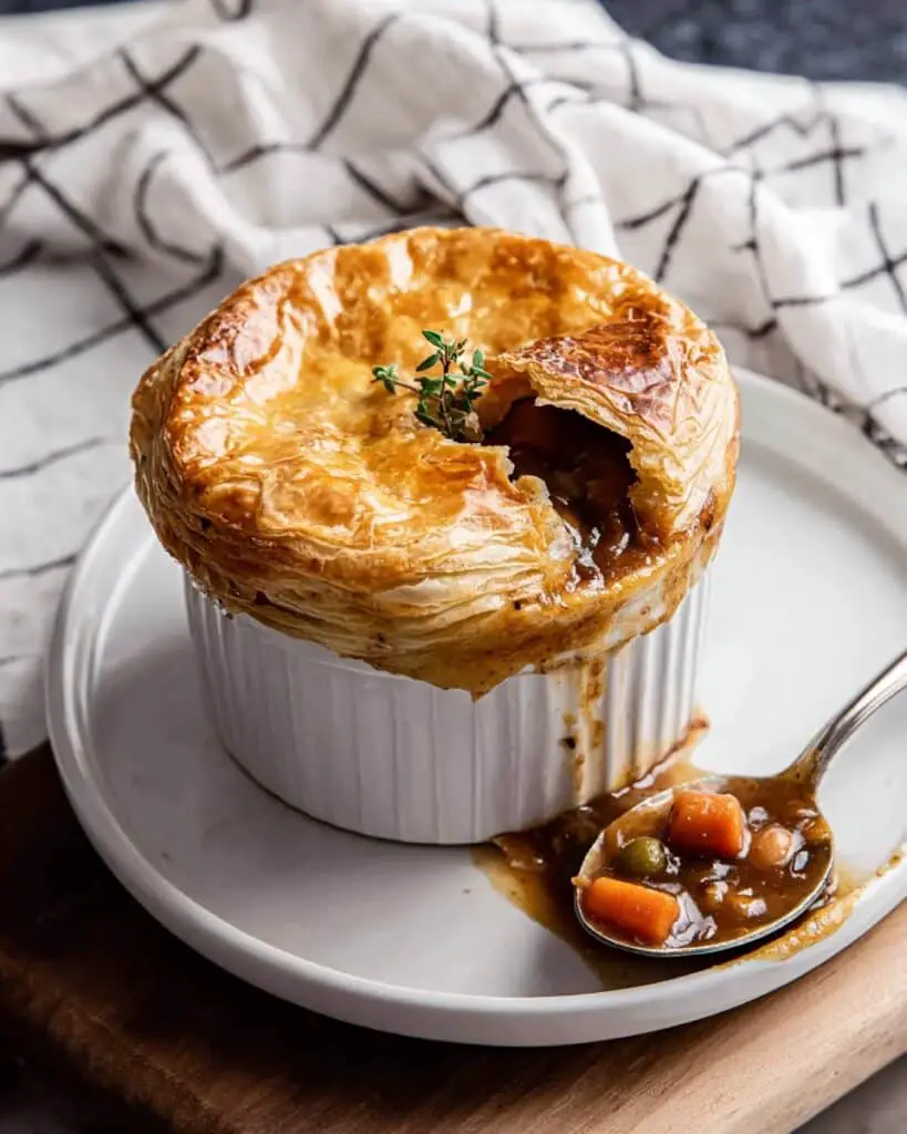 Steak and Ale Pot Pies Recipe