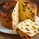 Low Carb Italian Panettone with Almond Flour, Citrus Zest, and Sugar-Free Chocolate Recipe