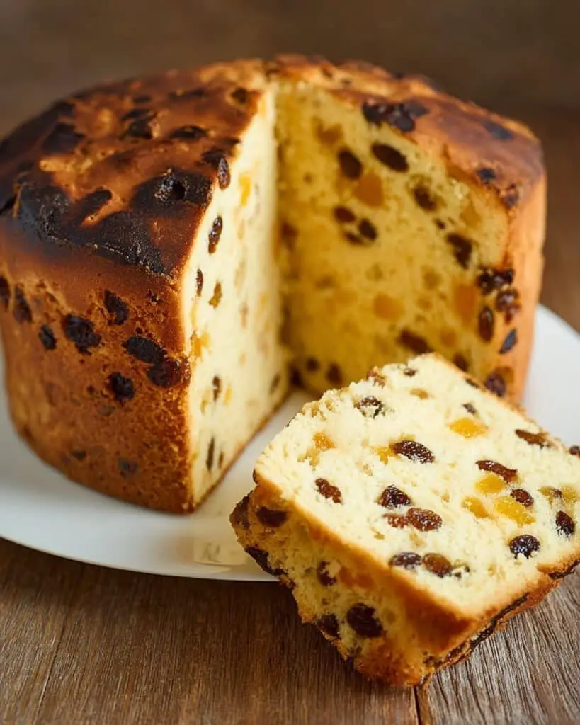 Low Carb Italian Panettone with Almond Flour, Citrus Zest, and Sugar-Free Chocolate Recipe