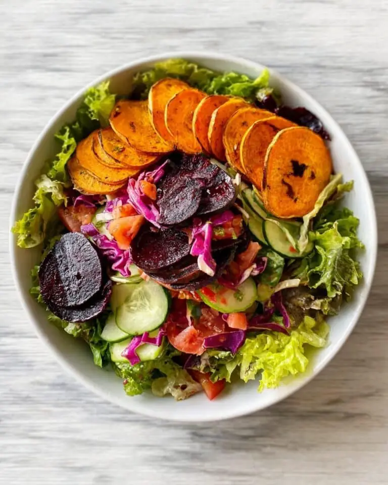 Roasted Vegetable Winter Salad Recipe