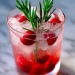 Pomegranate Rosemary Spritz Recipe