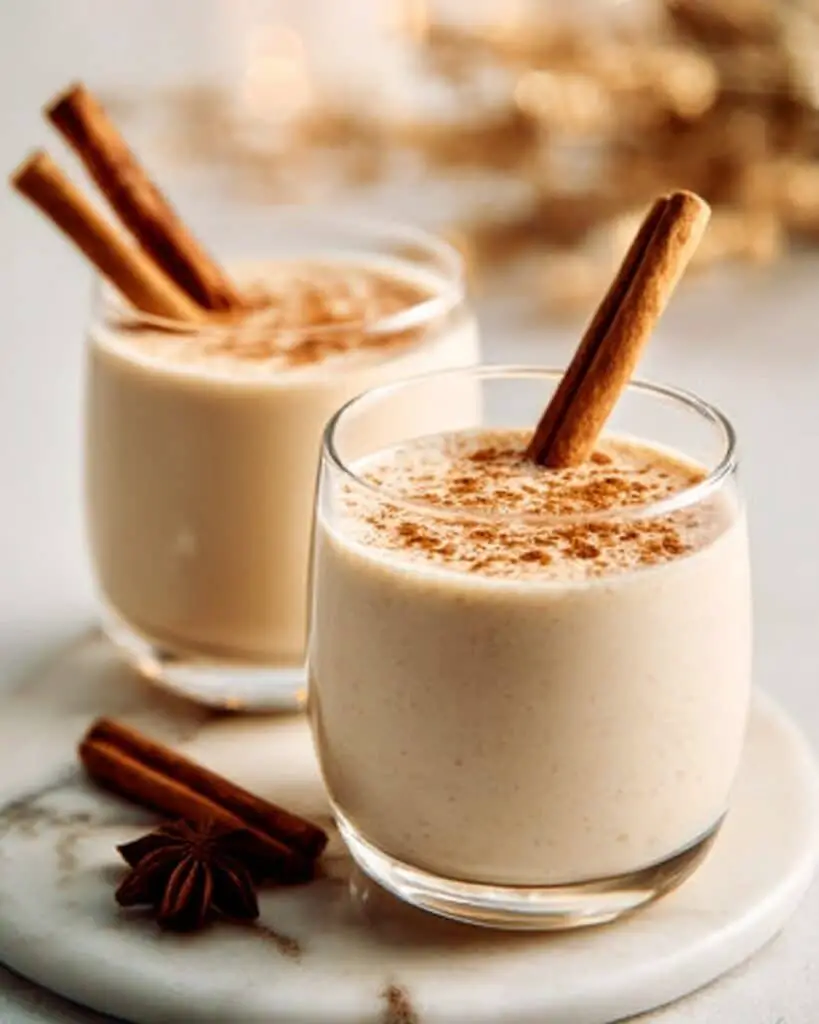 Creamy Eggnog Mocktail Recipe
