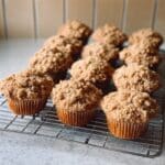 Cottage Cheese Pumpkin Streusel Muffins Recipe