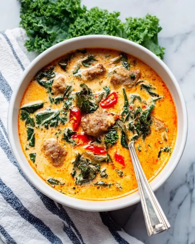 Keto Tuscan Soup Recipe