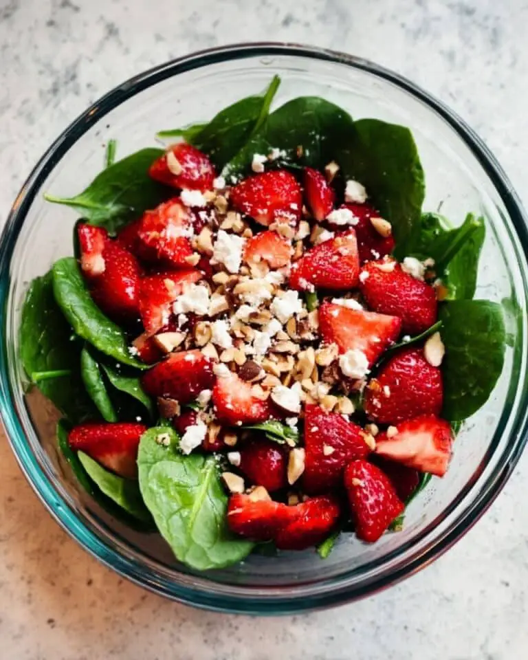 Spinach Strawberry Salad Recipe